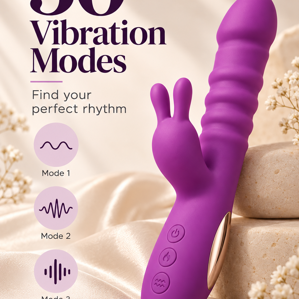 Crimson Bloom – Dual-Action Intimate Massager