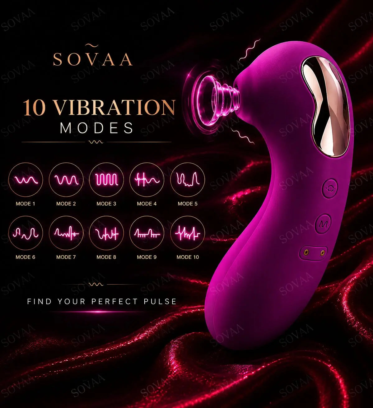 Air Kiss Dual-Action Intimate Massager
