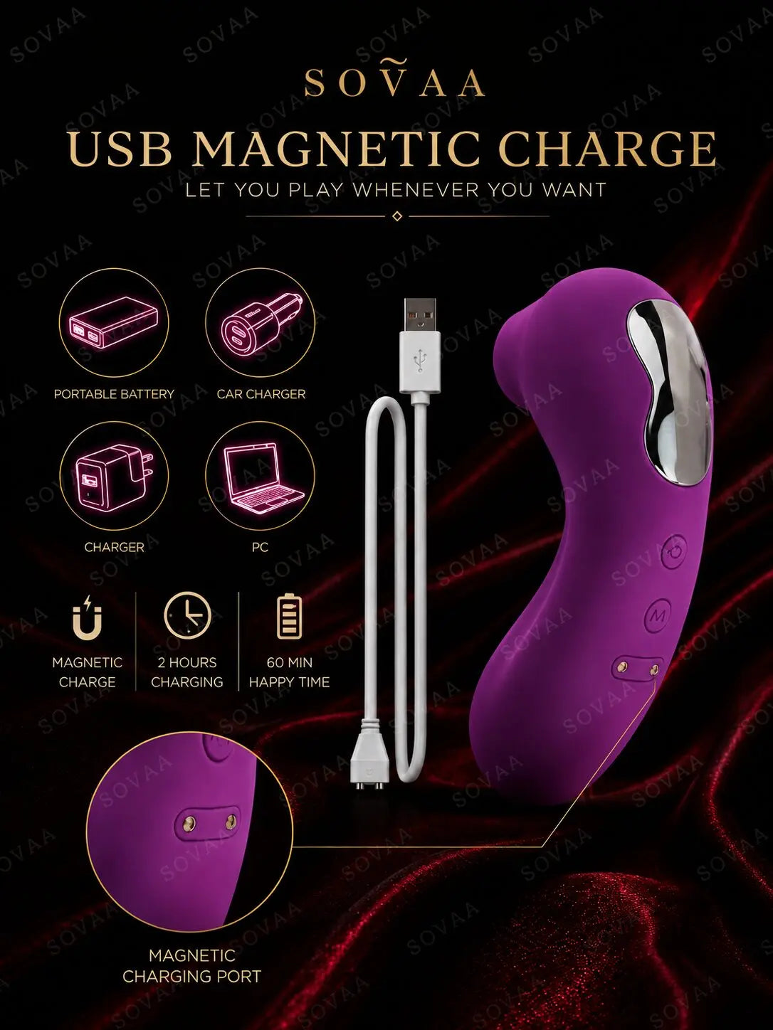 Air Kiss Dual-Action Intimate Massager