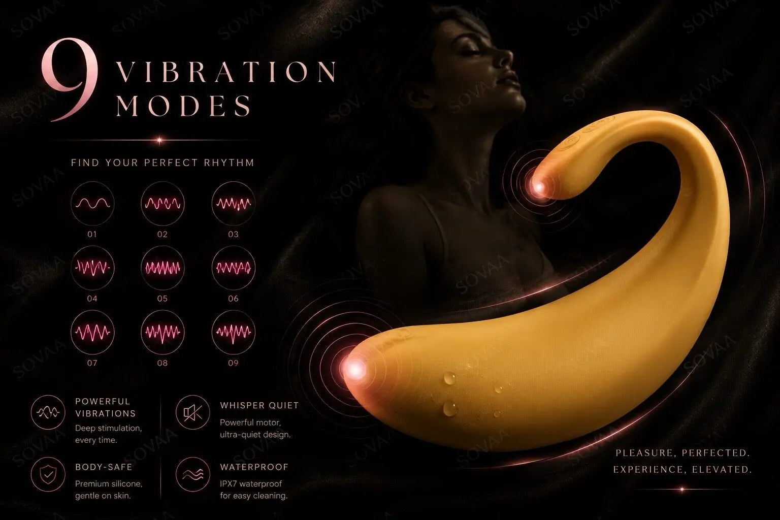 Banana Bliss Curved Intimate Massager