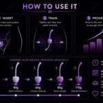 Cherry Bliss Kegel Balls - Pelvic Floor Trainer