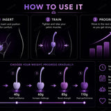 Cherry Bliss Kegel Balls - Pelvic Floor Trainer