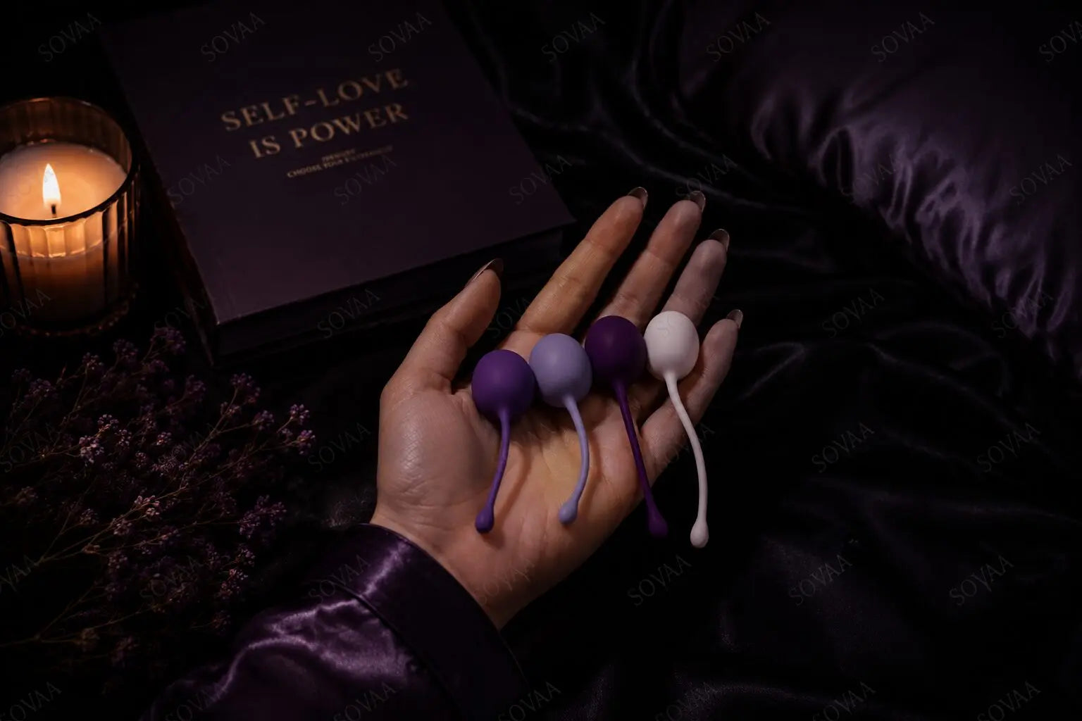 Cherry Bliss Kegel Balls - Pelvic Floor Trainer