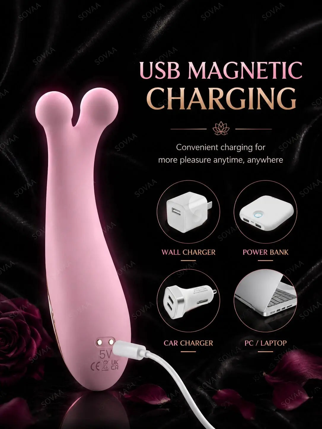 Coral Kiss Dual-Point Intimate Massager