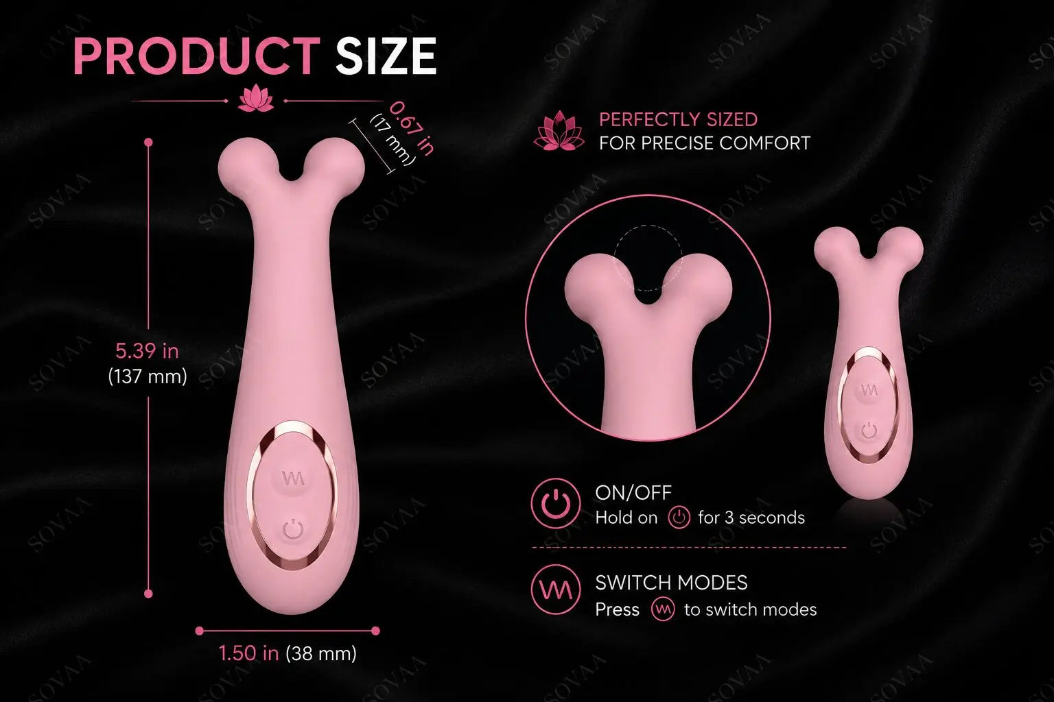 Coral Kiss Dual-Point Intimate Massager