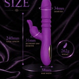 Crimson Bloom Dual-Action Intimate Massager