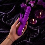 Crimson Bloom Dual-Action Intimate Massager