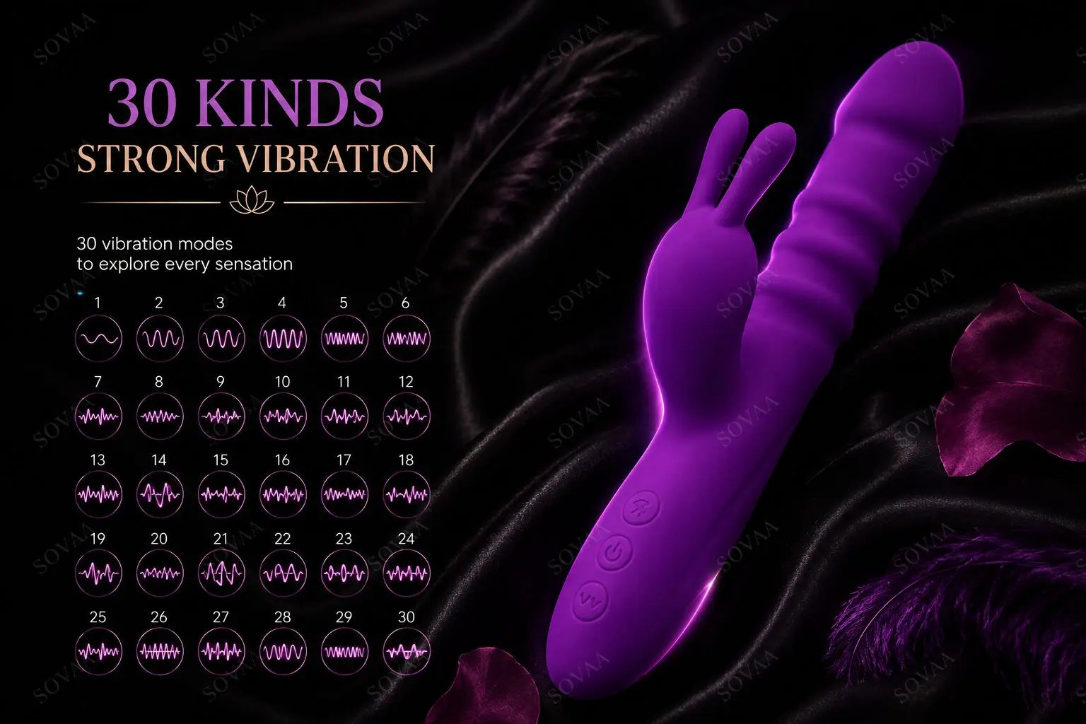 Crimson Bloom Dual-Action Intimate Massager