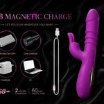 Crimson Bloom Dual-Action Intimate Massager