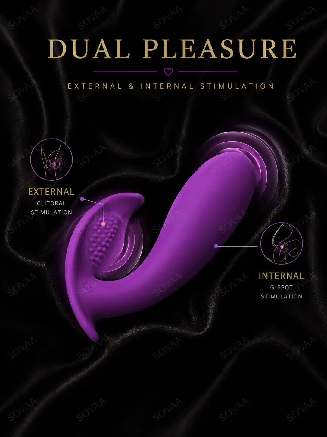 Dual Harmony Dual-Contact Intimate Massager