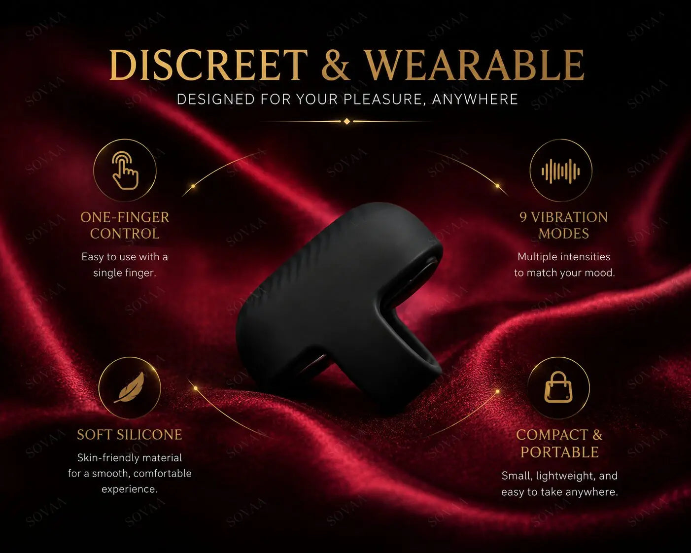 FINGRA Pulse Finger Intimate Massager