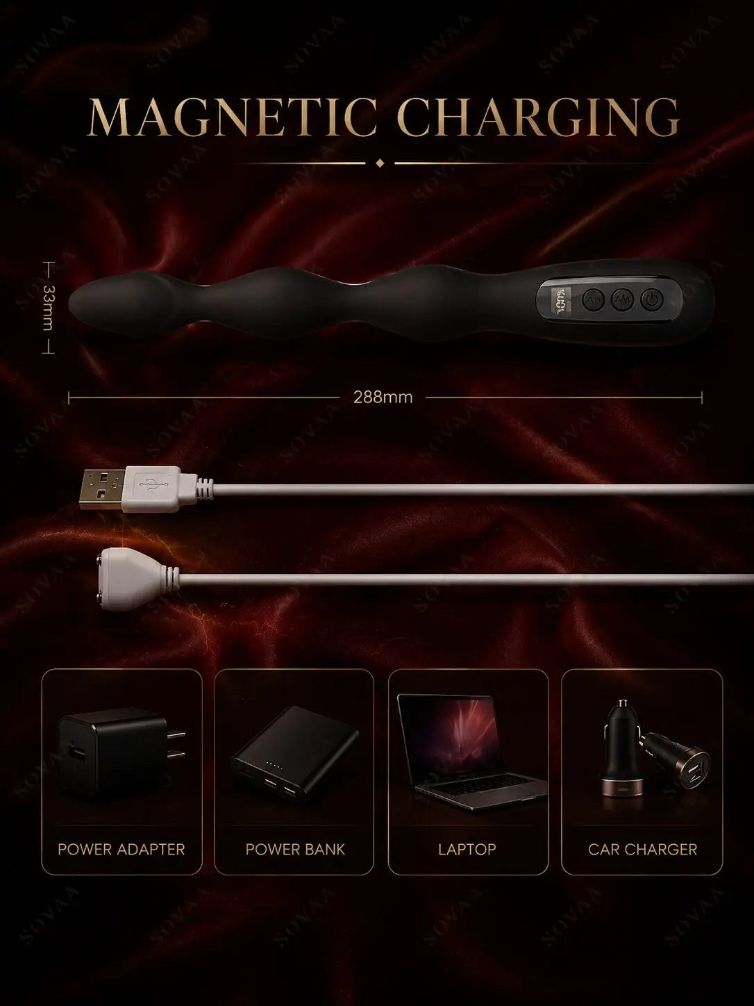 Inferno Wave Heated Wellness Massager