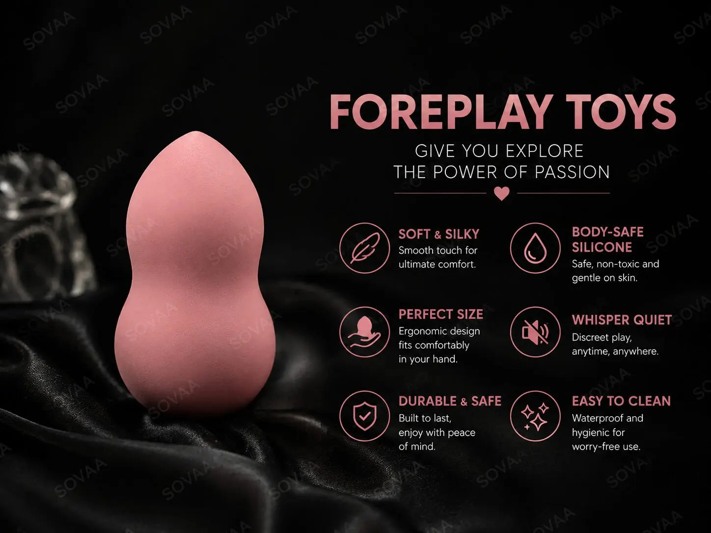 Peach Bliss Soft-Touch Intimate Massager