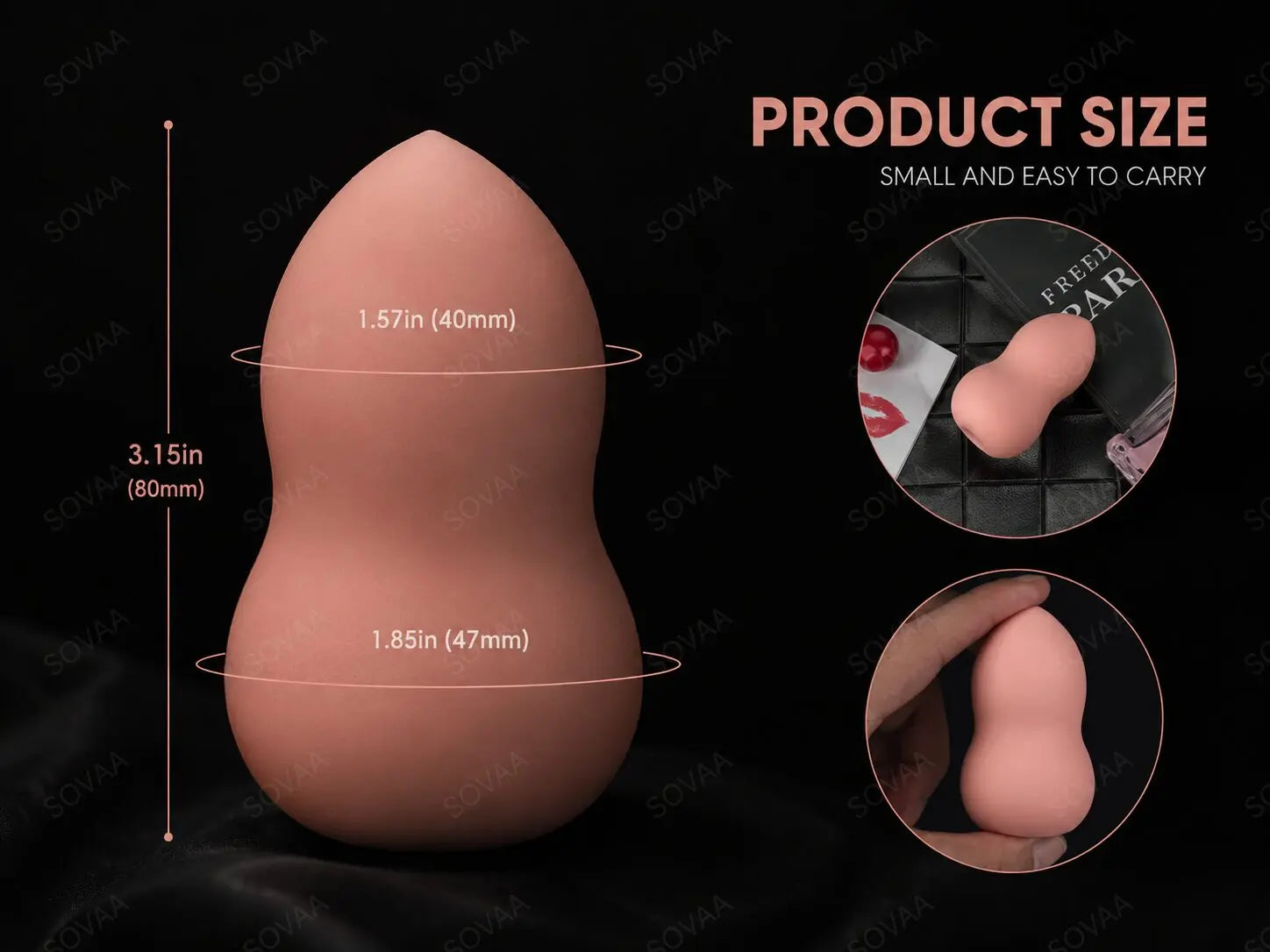 Peach Bliss Soft-Touch Intimate Massager