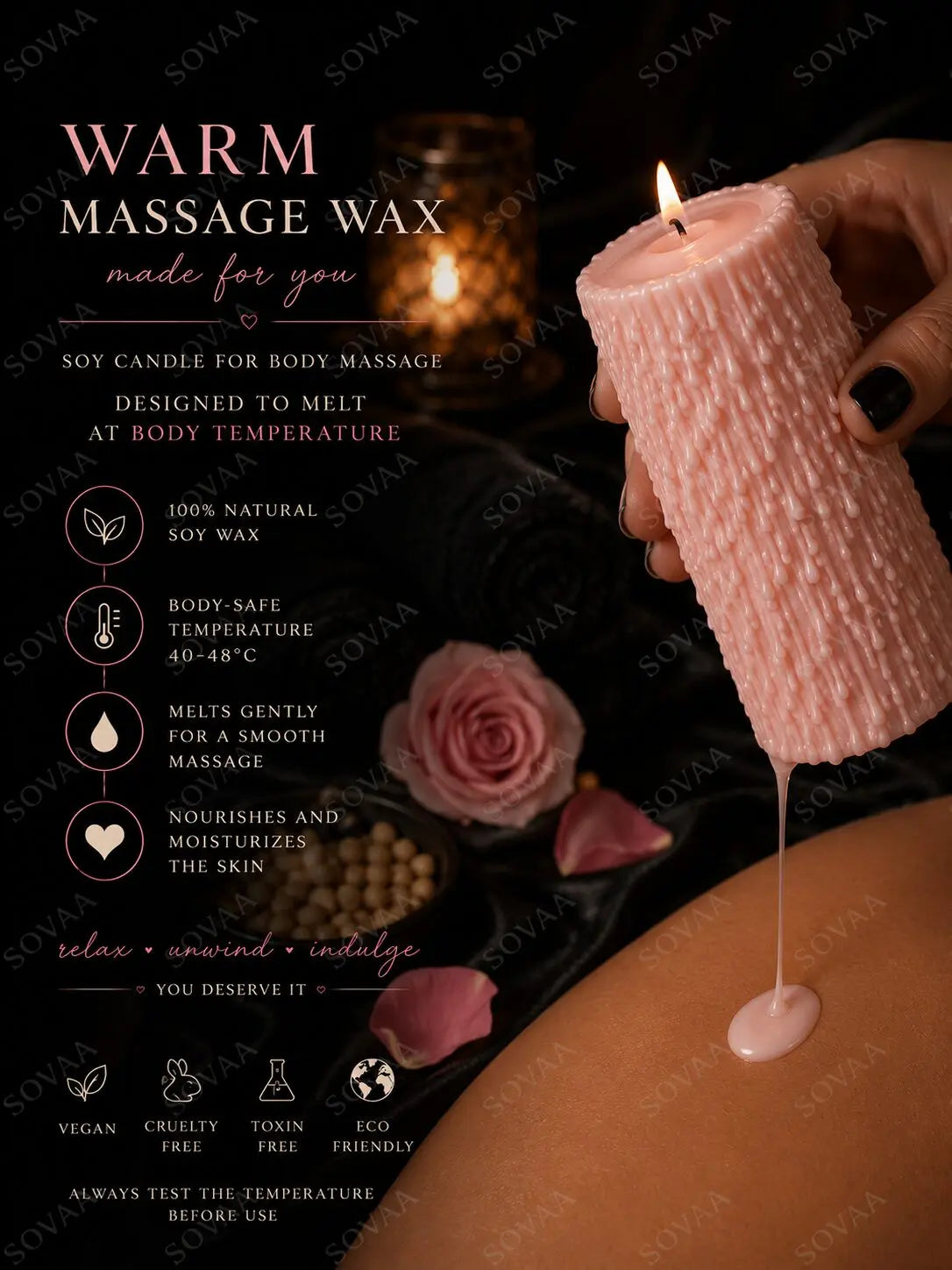 The Pink Drip Candle