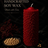 The Red Drip Candle