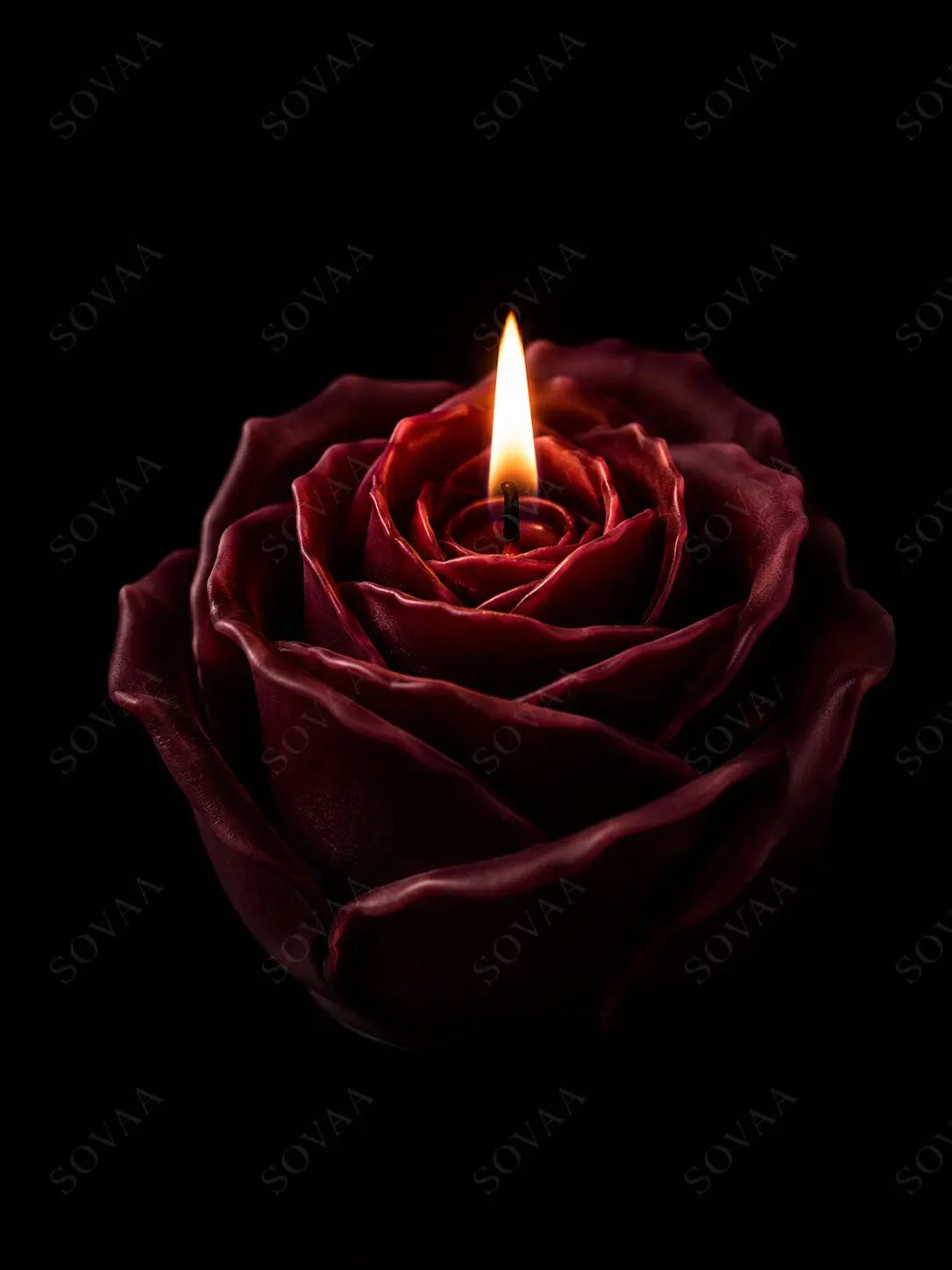 The Rose Candle