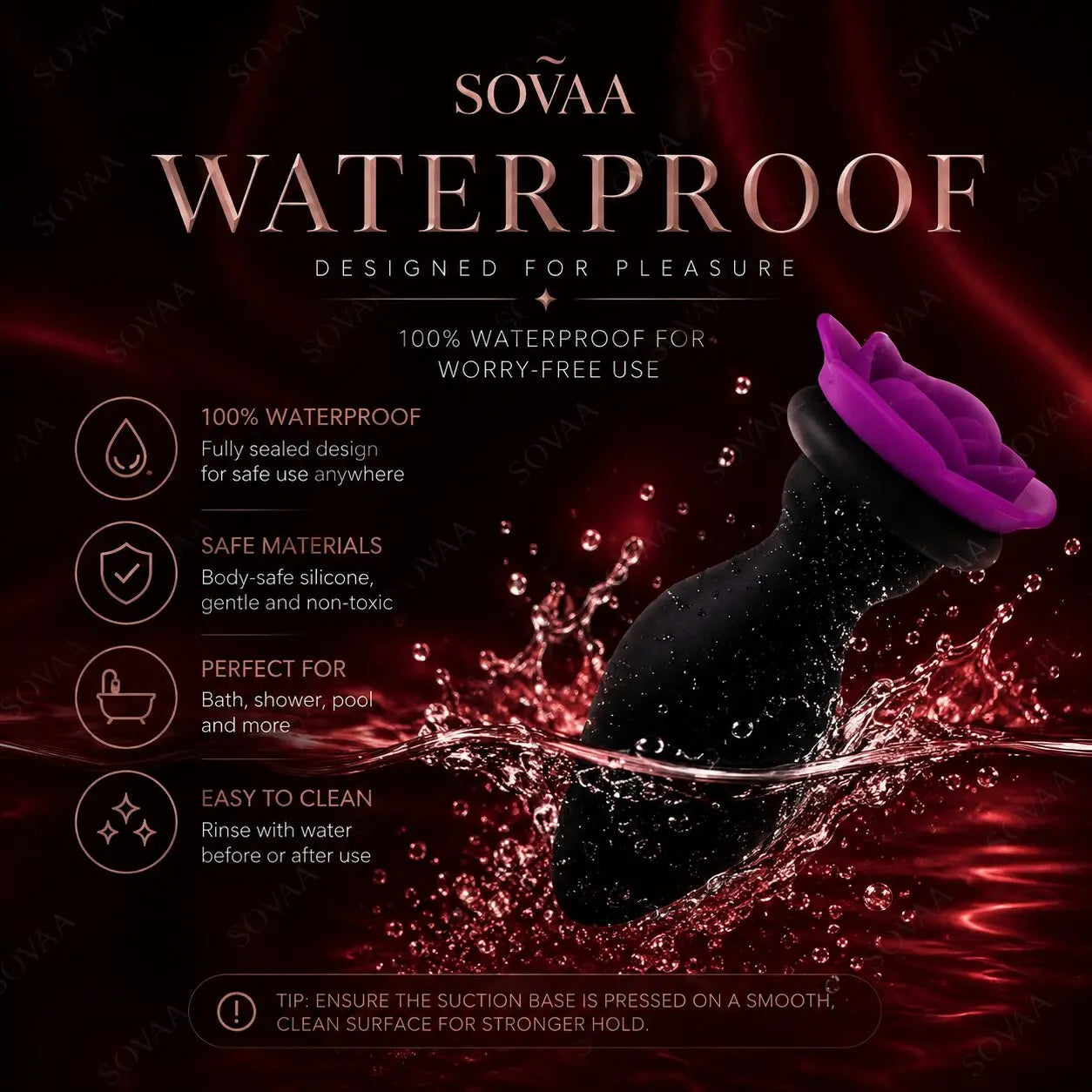 Rose Bloom Intimate Wellness Plug