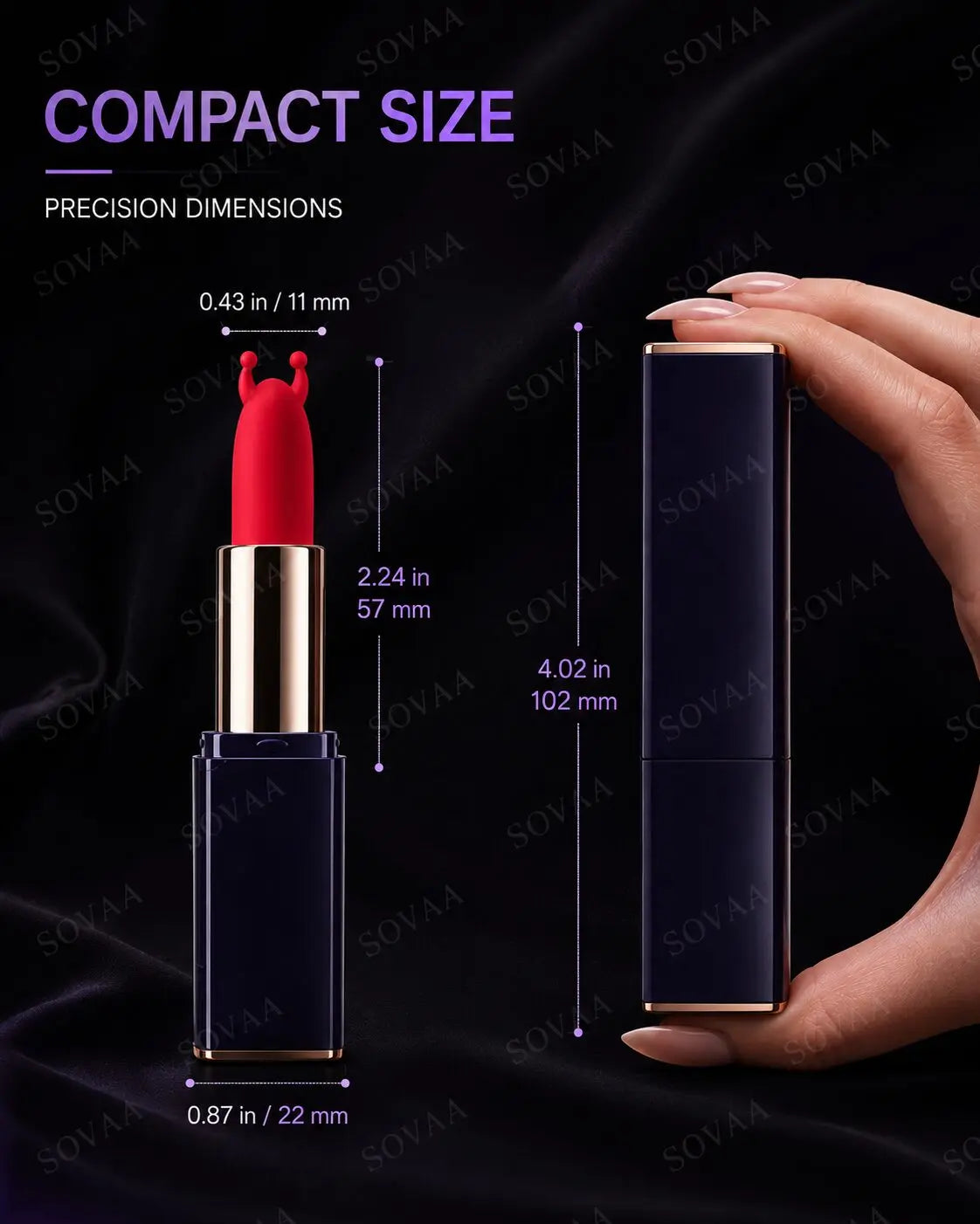 Secret Rouge Lipstick Intimate Massager