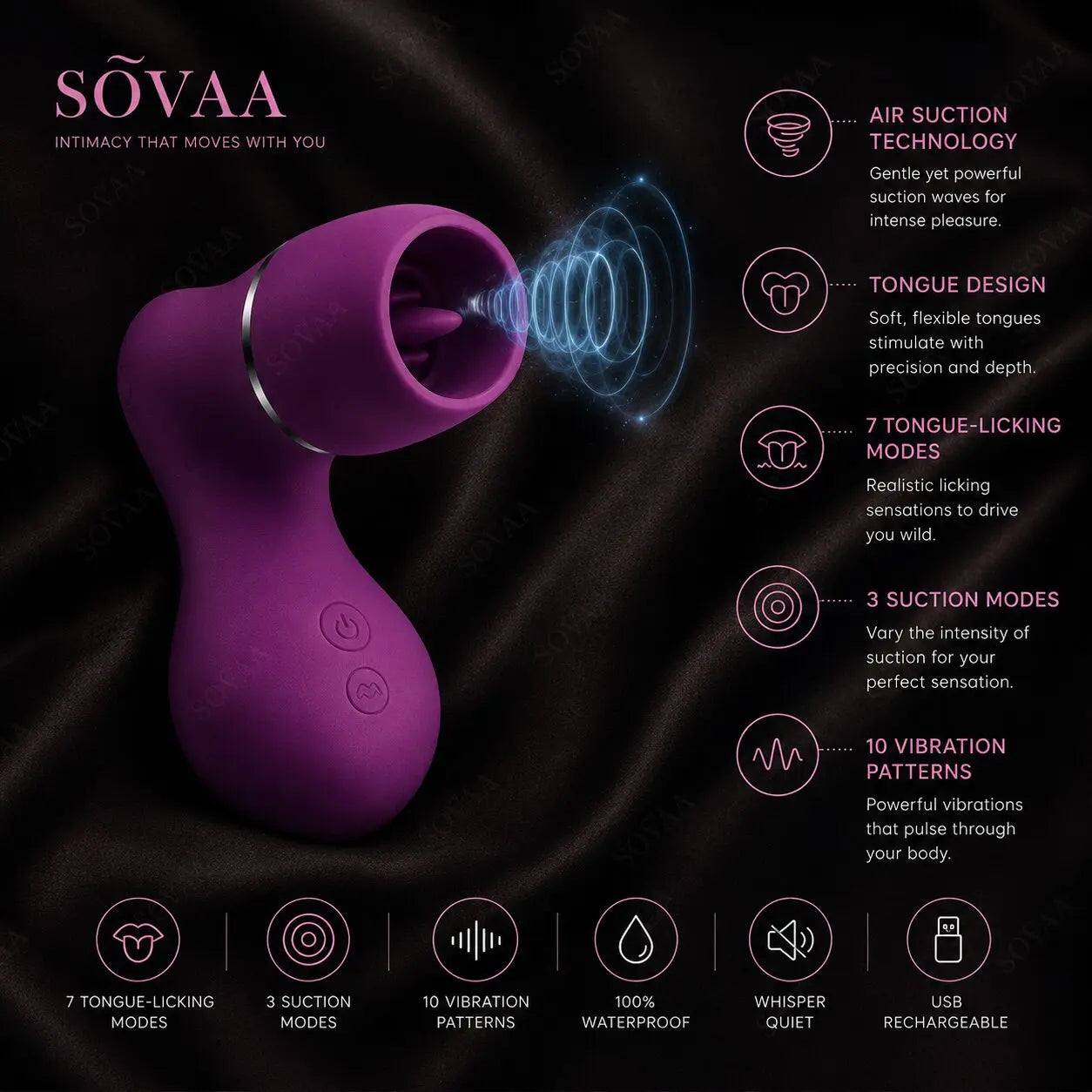 The Whisper Flex-Tip Intimate Massager