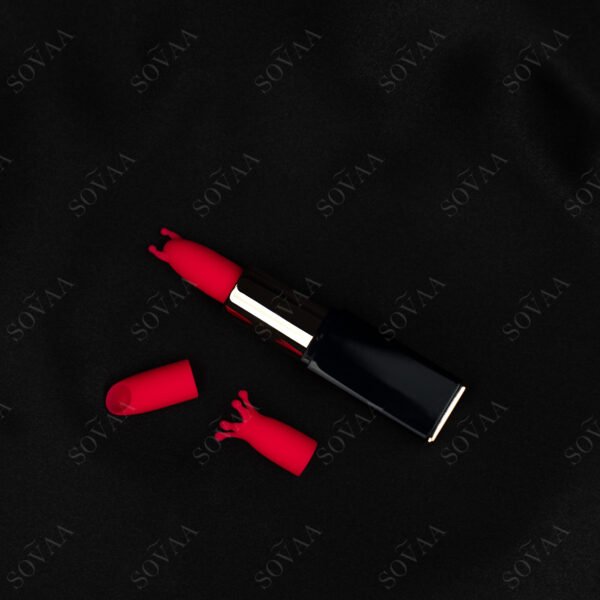 Secret Rouge Lipstick Vibrator – discreet mini vibrator in lipstick design, travel-friendly