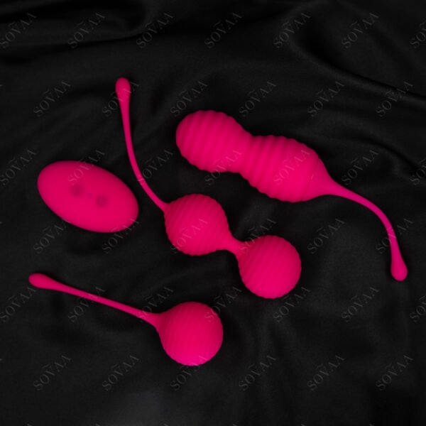 Aurelia Vibrating Kegel Balls Set – vibrating kegel trainer for pelvic floor strength and pleasure