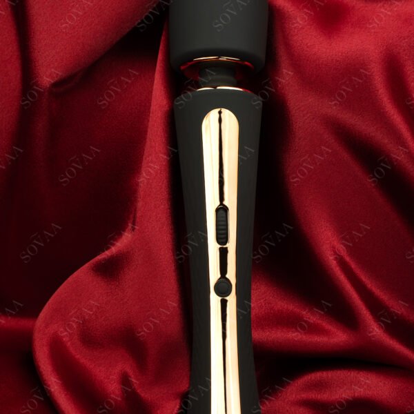 Dark Angel Vibrator – elegant black dual stimulator for G-spot and clitoral pleasure