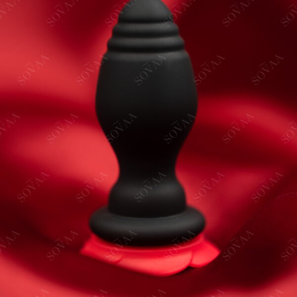 The Bloom Plug – silicone anal plug with elegant floral design, safe and comfortable