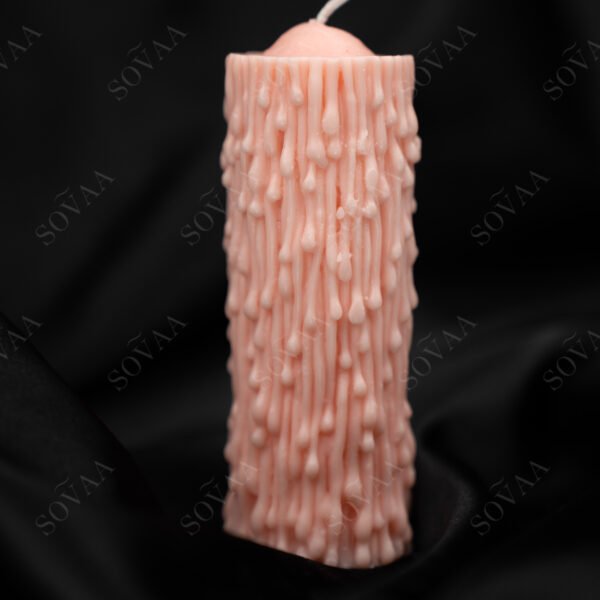The Pink Drip Candle – sensual decorative candle with wax drip effect for couples and romantic nights