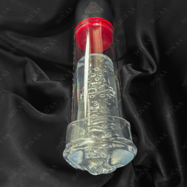 PulsePump Stimulator – automatic suction masturbator with vibration and multiple intensity levels for men